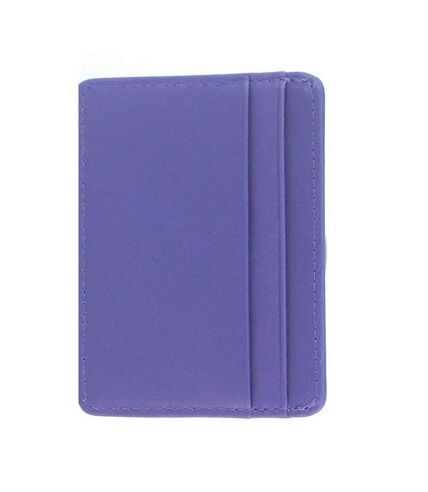 Pack of 3  Rossa leather card holder  one size violet Eastern Counties Leather