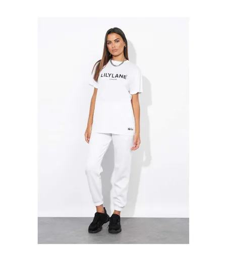 T-shirt Eliana Femme Blanc Lily Lane