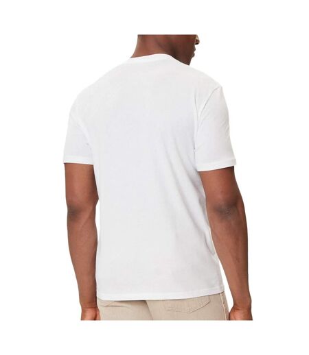 T-Shirt blanc homme calvin klein jeans gradient