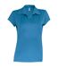Kariban Proact Womens/Ladies Short Sleeve Performance Polo Shirt (Aqua Blue) - UTRW4247