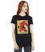 Disney - T-shirt BIG HERO BAYMAX BAYMAX NEWSPAPER - Femme (Noir) - UTBI15447-2