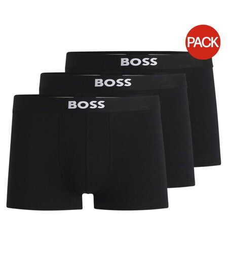 Lot De 3  Sous-vêtements Homme Noir Boss
