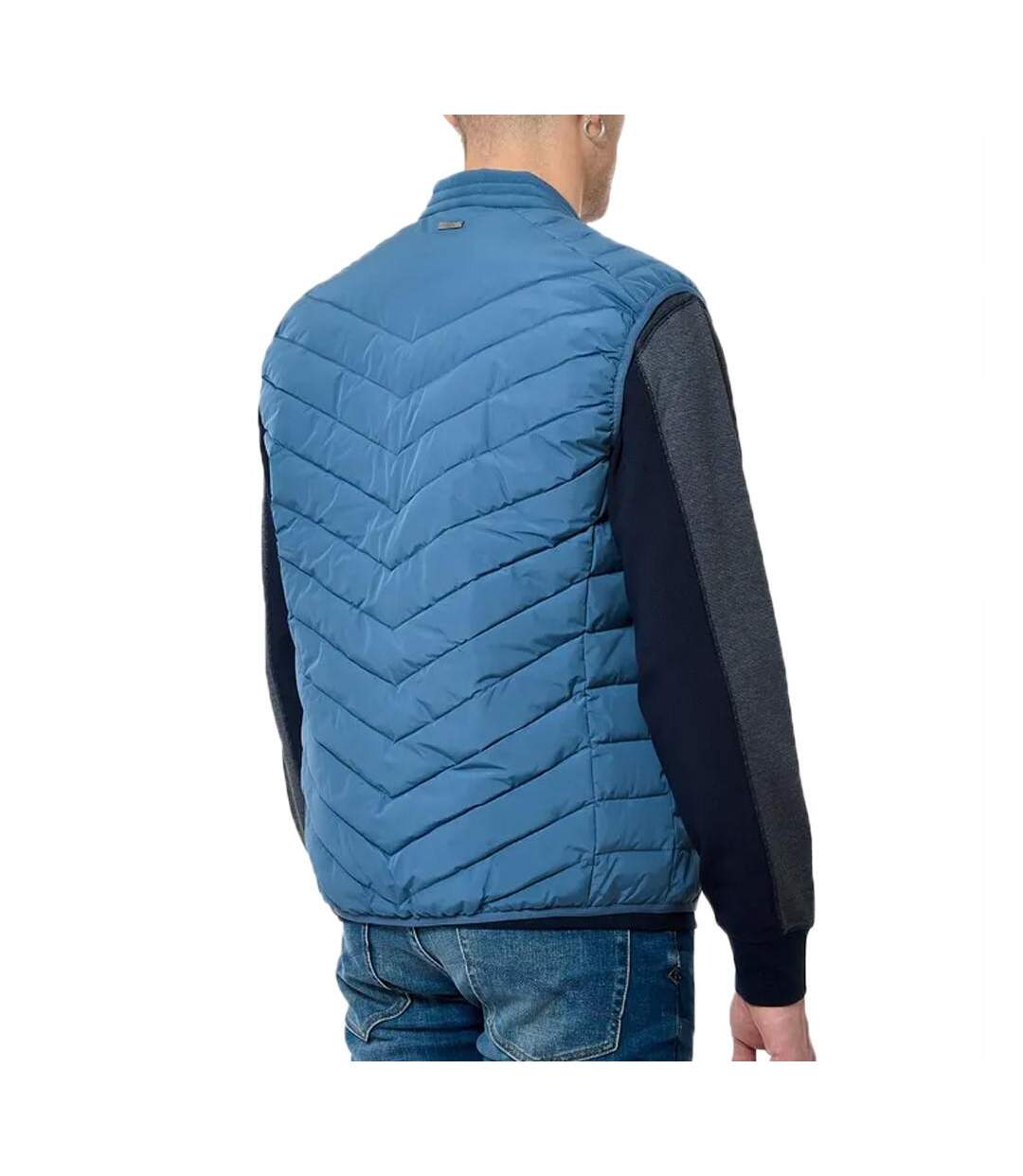 Doudoune sans manche bleu homme kaporal sona - s-2