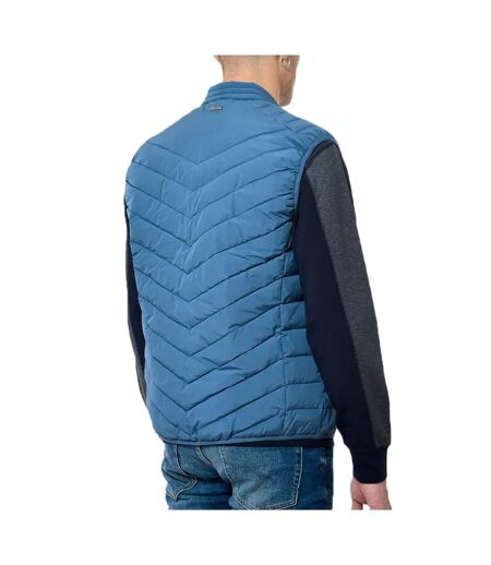 Doudoune sans manche bleu homme kaporal sona - s