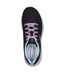 Womens/ladies Vapor Foam Trainers Navy Lavender Skechers-4