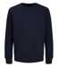 Sweat col rond - JACK&JONES - Unisexe - JJ3900 - bleu marine blazer