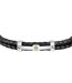 Mens Polished Braided Bracelet One Size Light Maserati-3