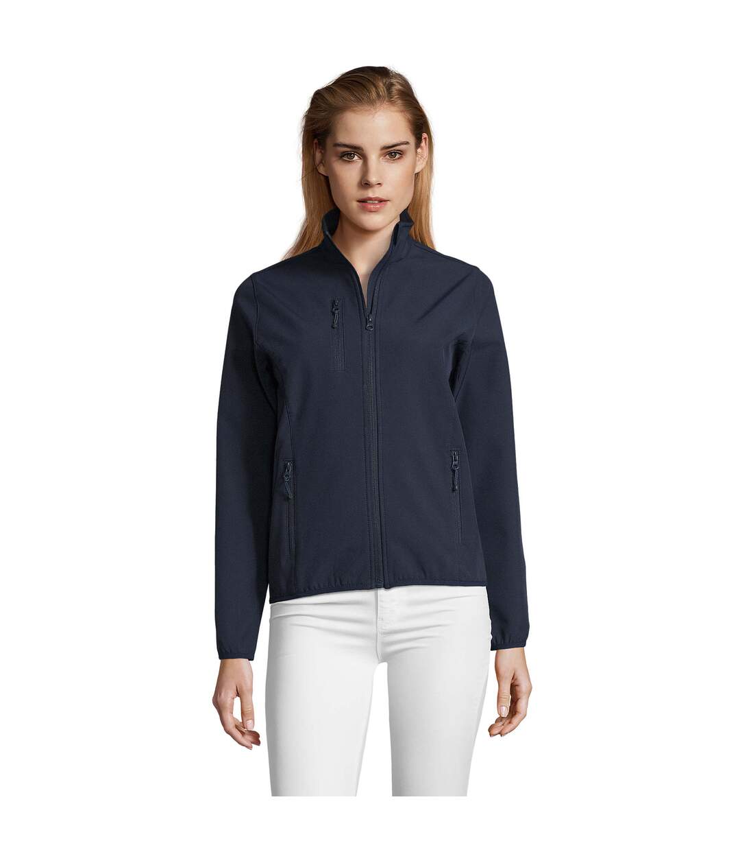 Veste Softshell Radian Femme Bleu Marine SOLS-2
