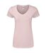 T-shirt Iconic Femme Rose Pâle Fruit Of The Loom-1