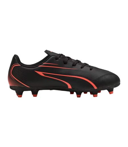 Mens Vitoria Fg/ag Football Boots Black Red Puma