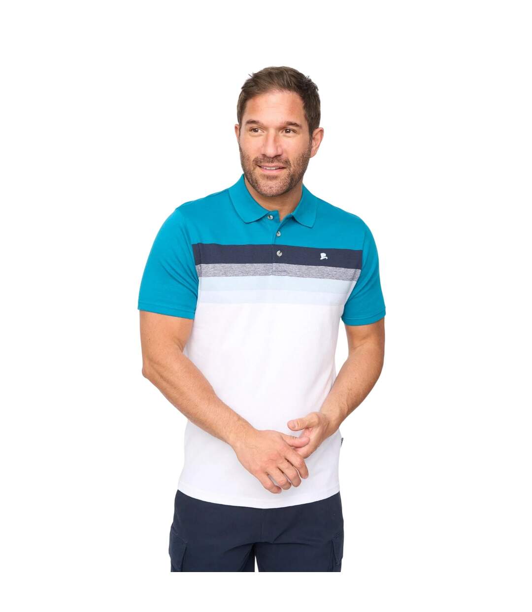 Polo Danson Homme Bleu Vif Bewley & Ritch-2