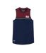 Womens/ladies contrast stretch sport t-shirt navy/burgundy Lacoste-1