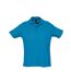 Polo Summer Homme Turquoise Pâle SOLS-1