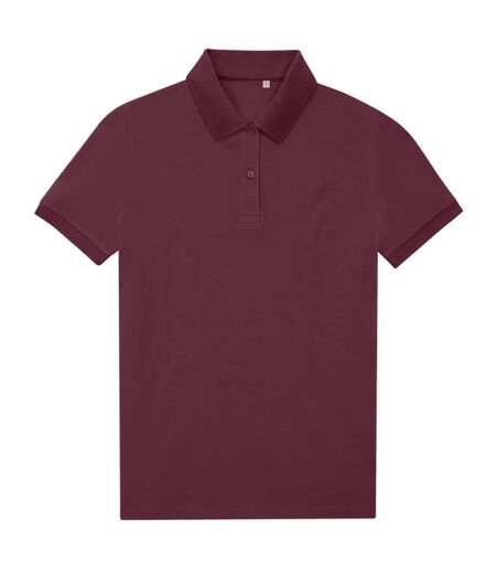 Chemisier My Eco Polo 65/35 Femme Bordeaux B&C