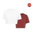 T-shirts Femme Blanc Rouille Urban Classics-1