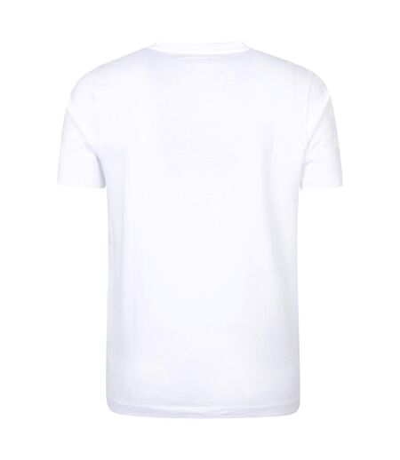 Mens circle mountain t-shirt white Mountain Warehouse