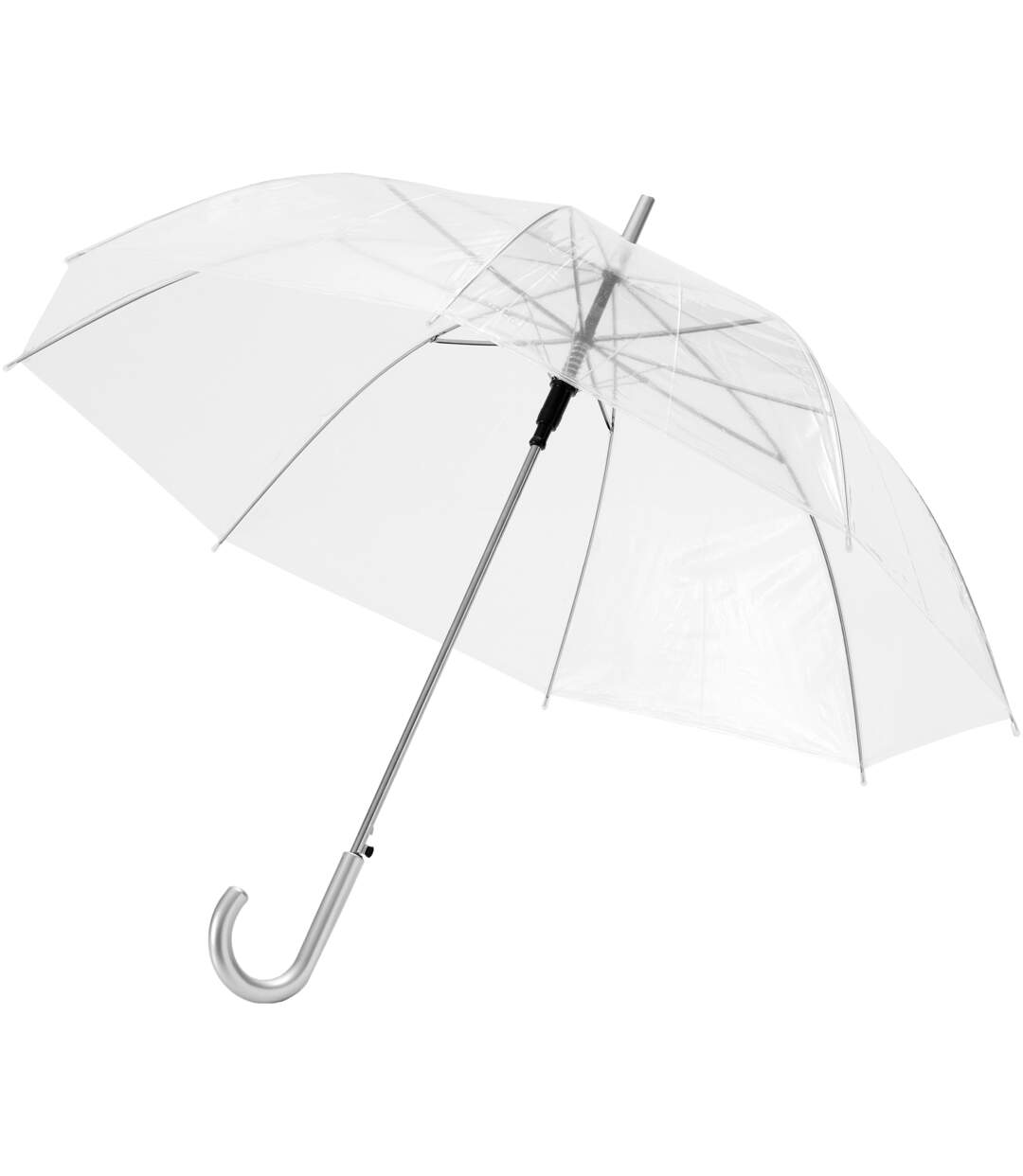 60cm kate parapluie automatique transparent 83 x 98 cm blanc transparant Bullet-1