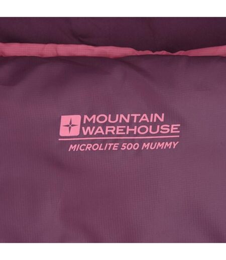 Sac De Couchage Adulte 200 Cm Bordeaux Mountain Warehouse