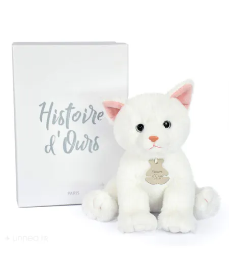 Peluche chat polyester collection LUCKY
