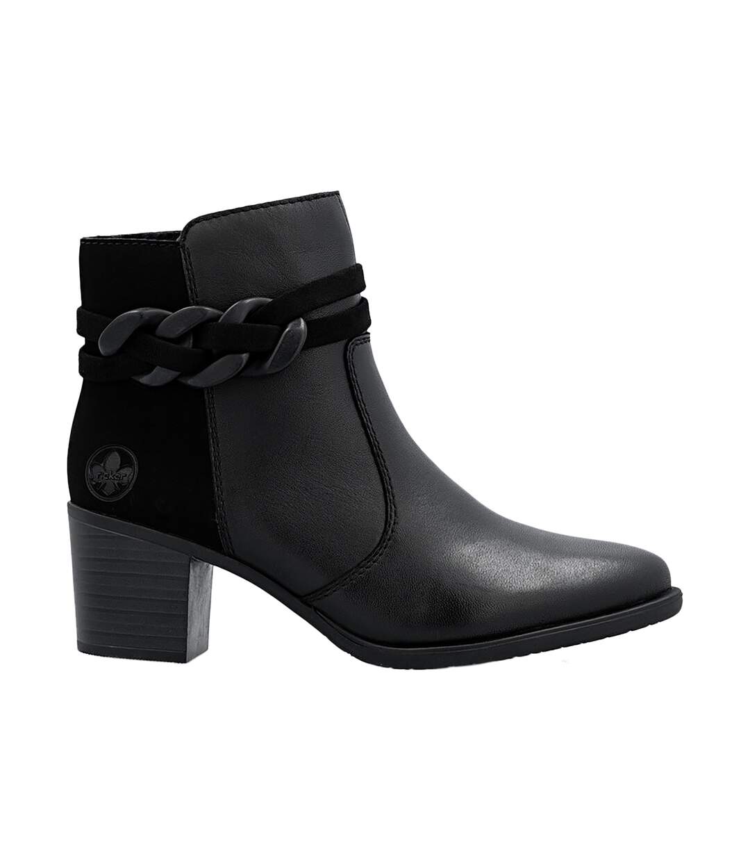 Bottine Cuir Rieker Microstretch-2