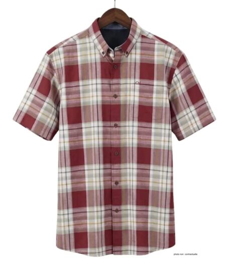 Chemisettes manches courtes CHALLENGER B3123A : le confort pur coton au style soigné