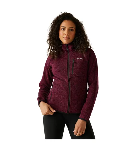 Veste Polaire Newhill Femme Rouge Sombre Regatta