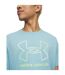 Mens Foundation Updates Gl Short-sleeved T-shirt Blue Lime White Under Armour-3