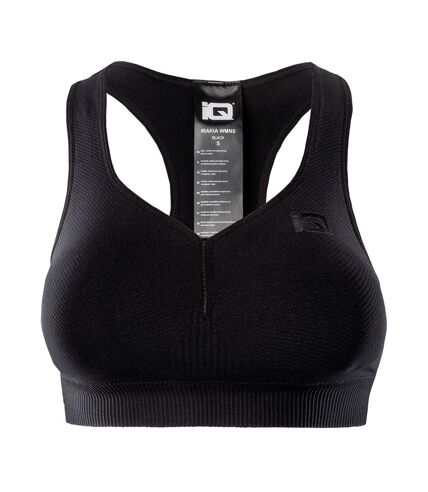 Brassière de sport irakia femme noir IQ IQ