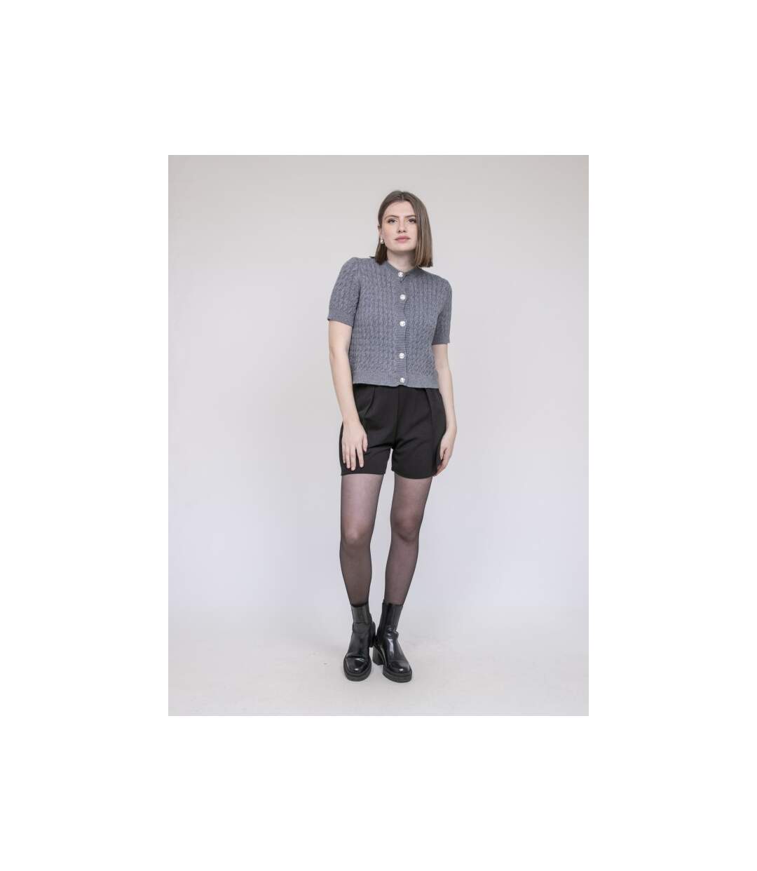Gilet manche courte KELVINA - Dona X Lisa-4