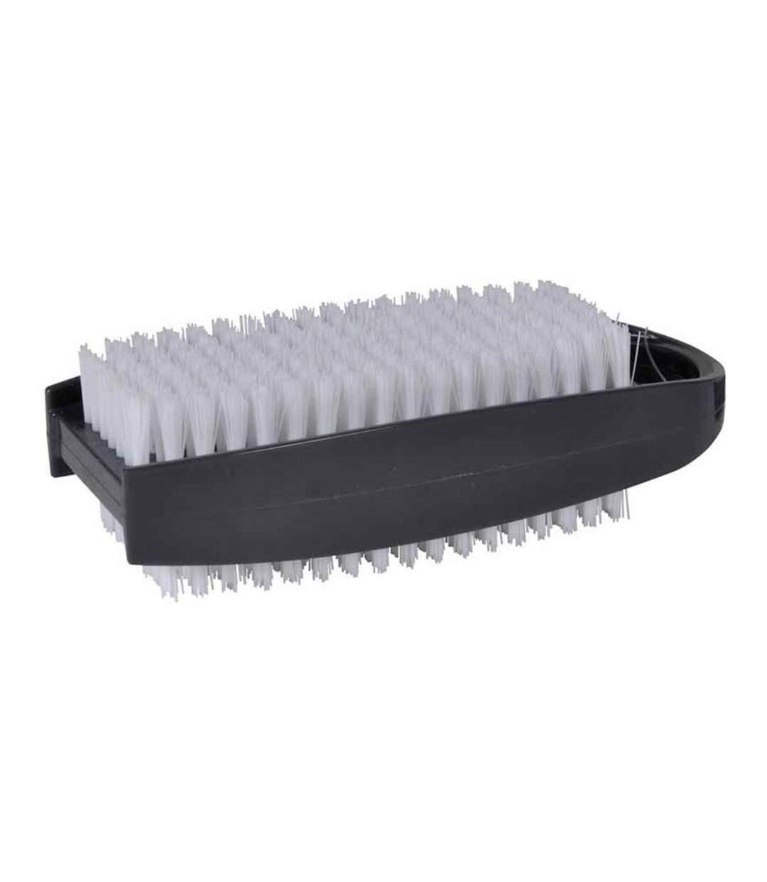 Brosse à Ongles Double Face 11cm Anthracite-1