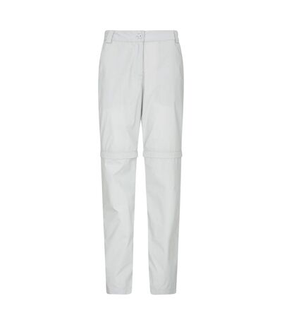Pantalon De Randonnée Quest Femme Gris Clair Mountain Warehouse