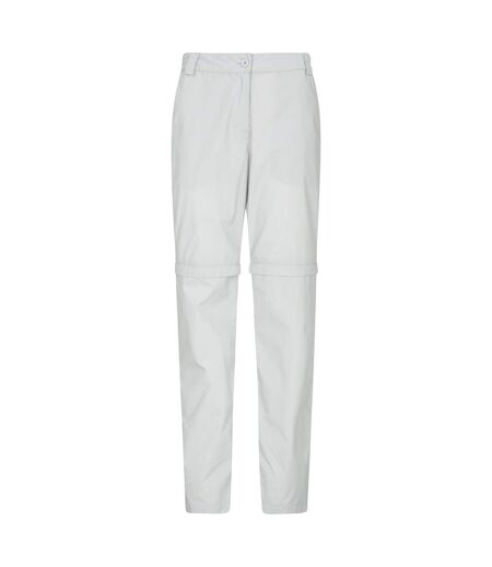 Pantalon De Randonnée Quest Femme Gris Clair Mountain Warehouse