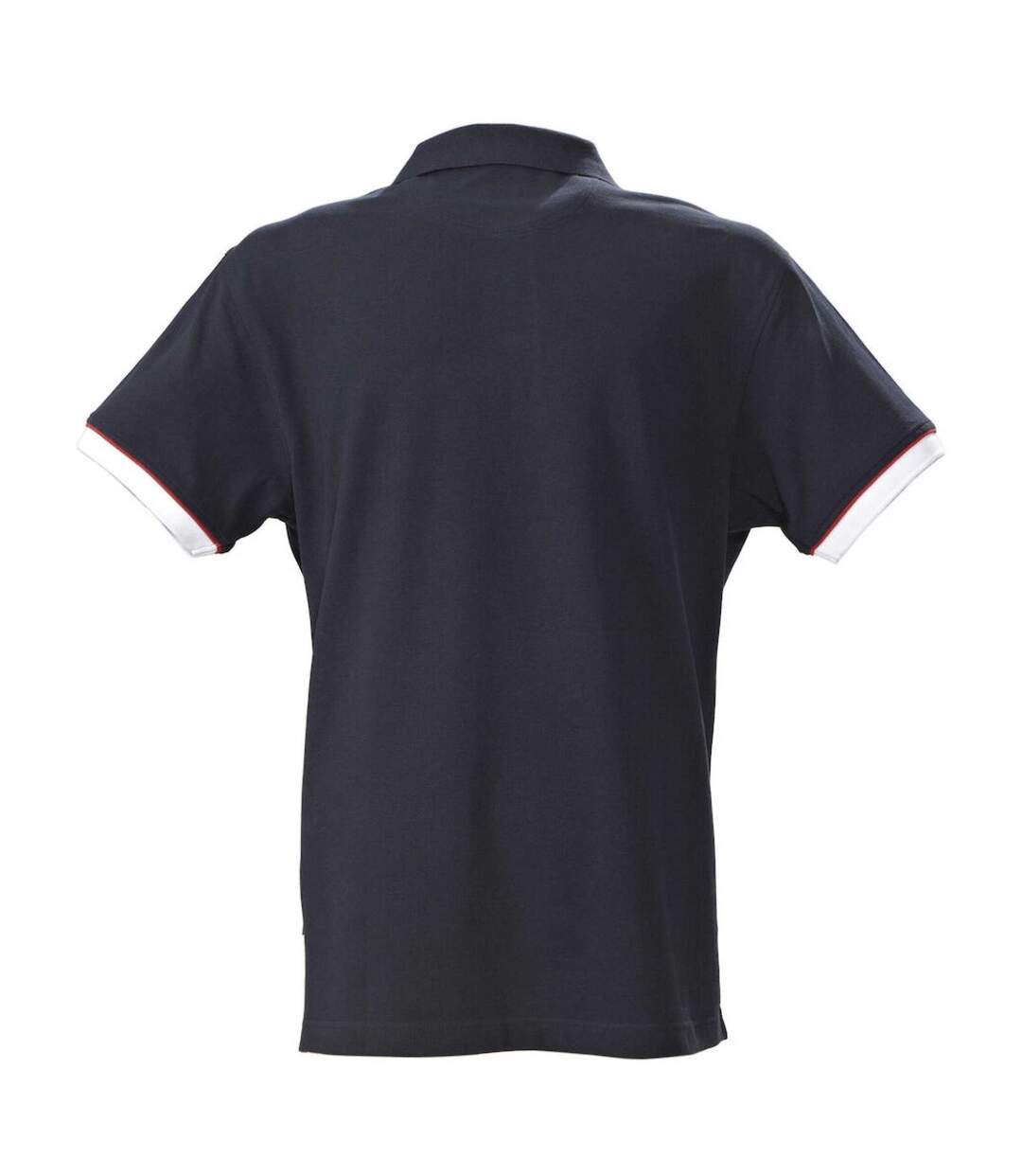 Mens Anderson Pique Polo Shirt Navy James Harvest-2