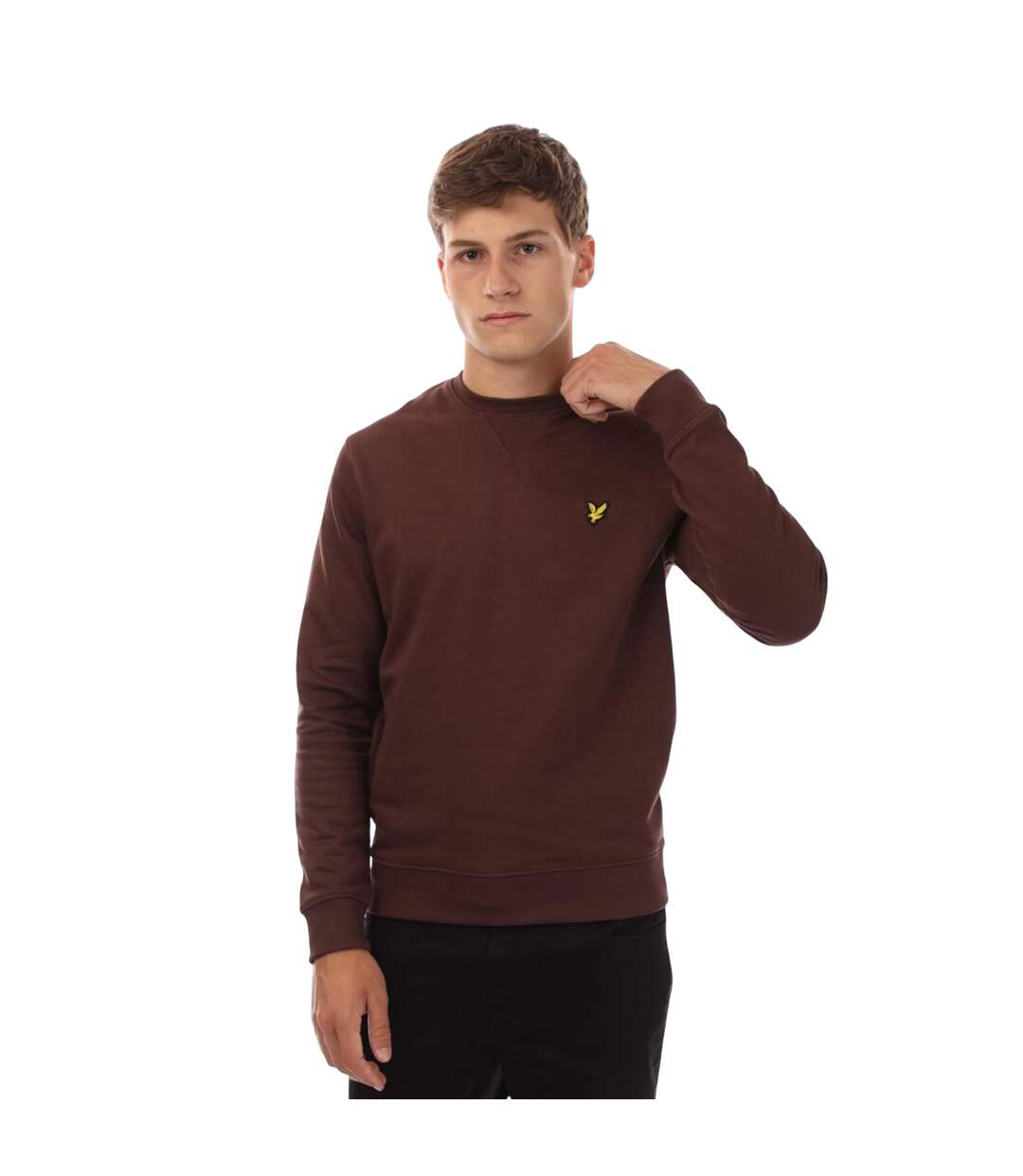 Sweat Homme Rouge Lyle & Scott-2