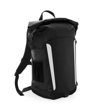 Quadra Submerge 25 Litre Waterproof Backpack/Rucksack (Black/Black) (One Size) - UTBC3799