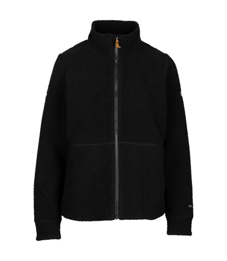 Womens/ladies chatty at200 fleece jacket black Trespass