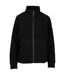 Womens/ladies chatty at200 fleece jacket black Trespass