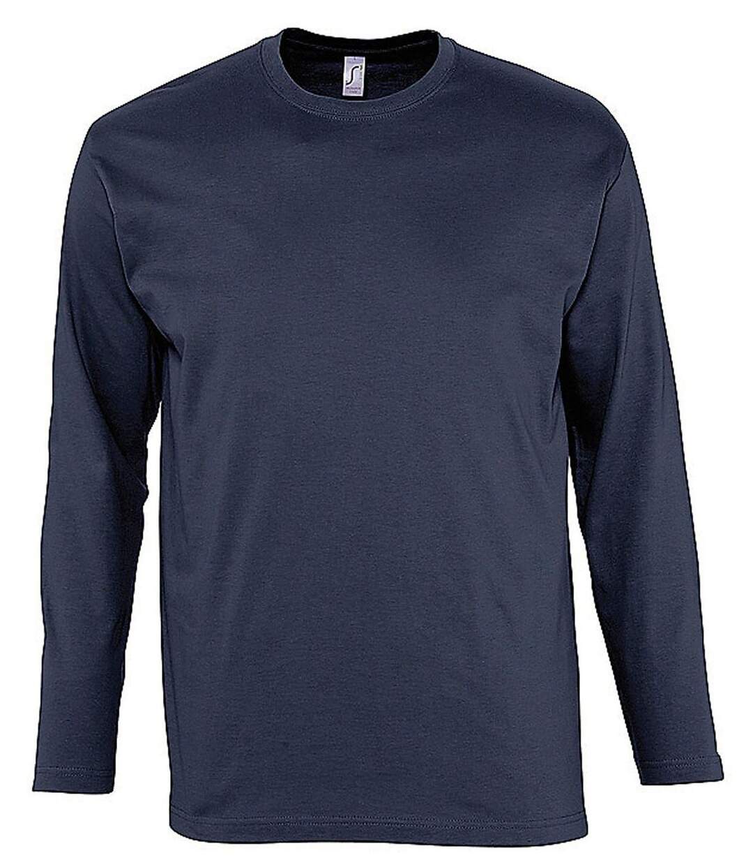 T-shirt manches longues HOMME - 11420 - bleu marine