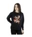 Disney - Sweat LILO AND STITCH OHANA ORANGE HIBISCUS - Femme (Noir) - UTBI22823-2
