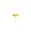 Parasol de plage - special valise - 6139 - jaune