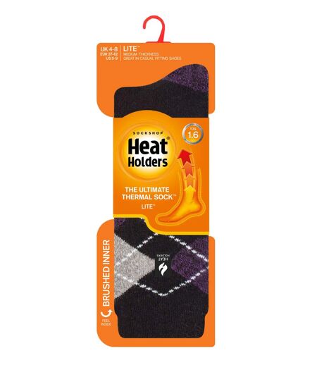 Heat Holders - Ladies Lightweight Thermal Socks | Patterned