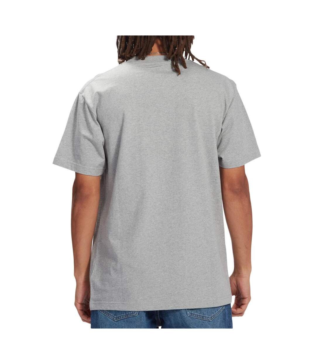 T-Shirt gris homme dc shoes pilot-2