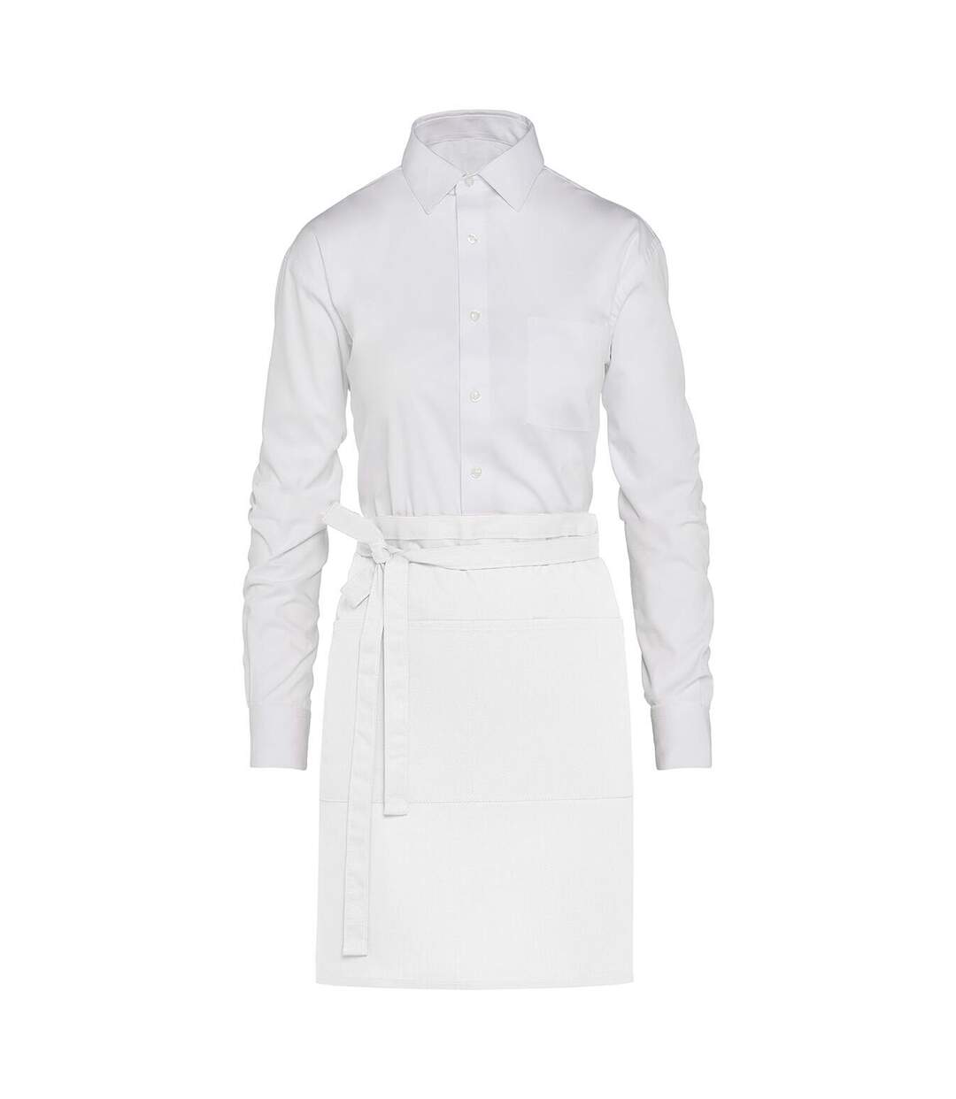 Tablier court brussels taille unique blanc SG Accessories Bistro-2