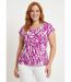 T-shirt court motif graphique-1