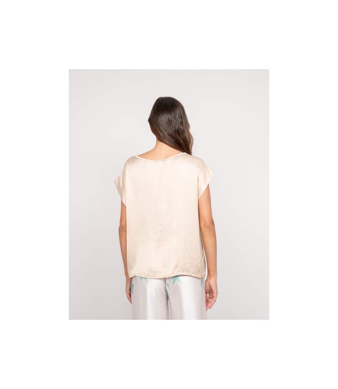 Top effet satin FRIDOLE - Dona X Lisa-2