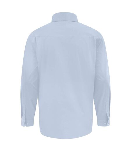 D555 Chemise Extensible Manches Longues Oliver Homme Rose Pâle Duke