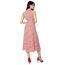 Robe mi-longue femme marron / blanc Dorothy Perkins-2