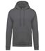 Sweat-shirt à capuche - Unisexe - K476 - gris storm-2