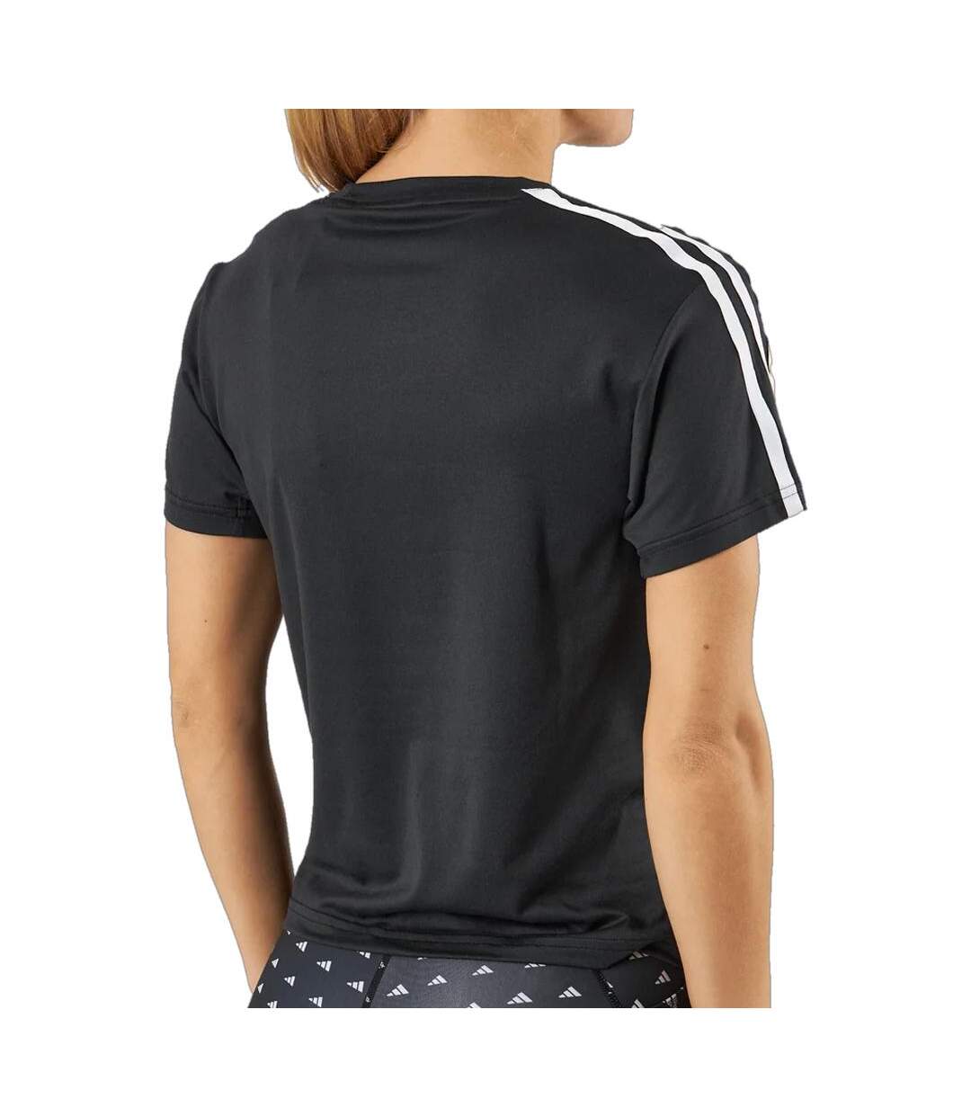 T-shirt Noir Femme Adidas IC5039 - L-2