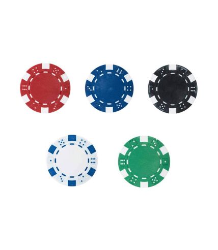 Mallette de poker 300 jetons numérotés 14 gr Vegas
